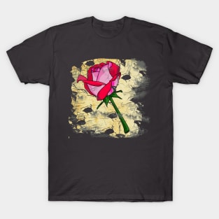 Vintage Rose - Valentines T-Shirt